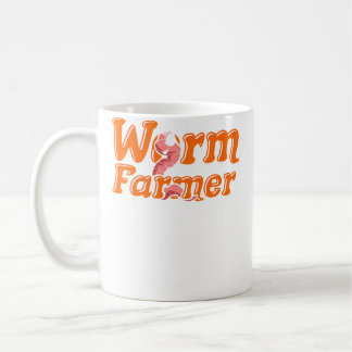 Worm Farmer Vermiculture Gardening Farming Compost Coffee Mug