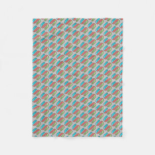 worm fleece blanket