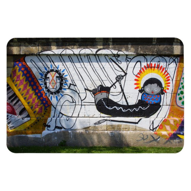 Worm Girl Magnet (Horizontal)