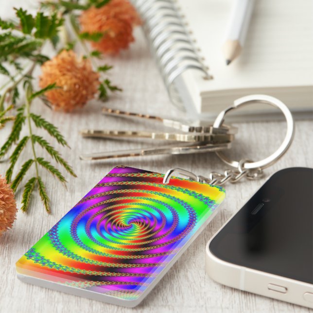 Worm Hole Key Ring (Front Right)