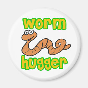 Worm Hugger Magnet
