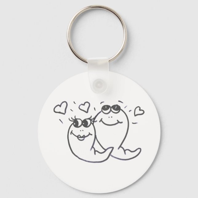 Worm Key Ring (Front)