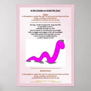 Worm Poem Poster
