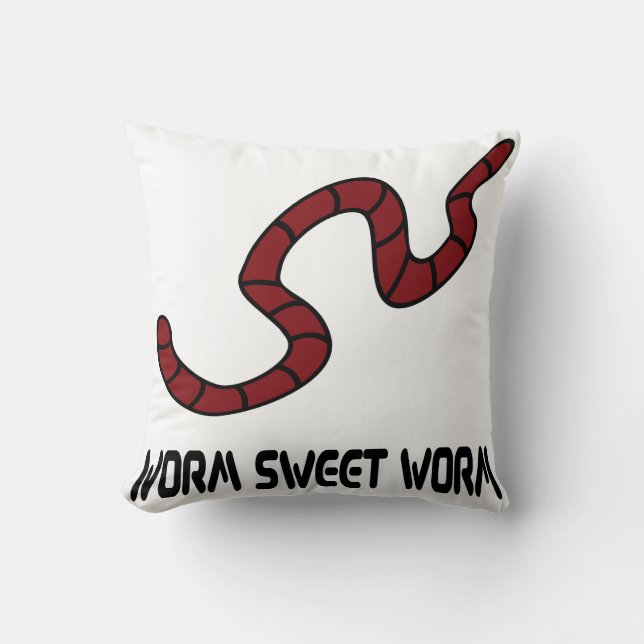 Worm Sweet Worm Cushion (Front)
