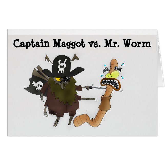 Worm vs Captain Maggot (Front Horizontal)