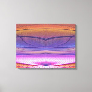 Wormhole in the Dunes Wrapped Canvas Print