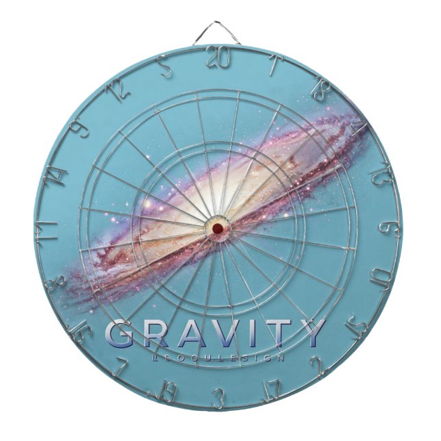 Wormhole Target: Gravity-Inspired Dartboard Design (Front)