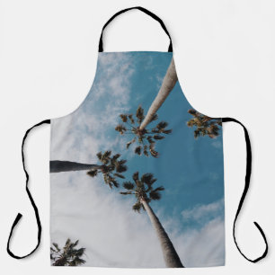 Worms eyeview photography of coconut trees apron
