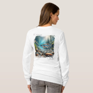 Worn Calm Kokanee Salmon Stream Tee