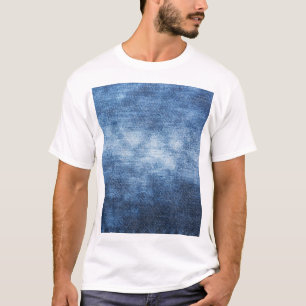Worn denim fabric, textured background. T-Shirt