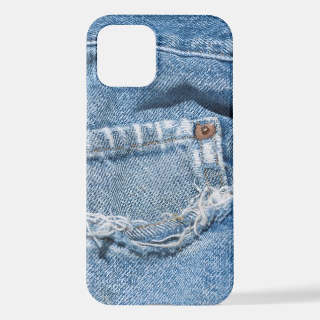 Worn Jeans iPhone Case (Back)