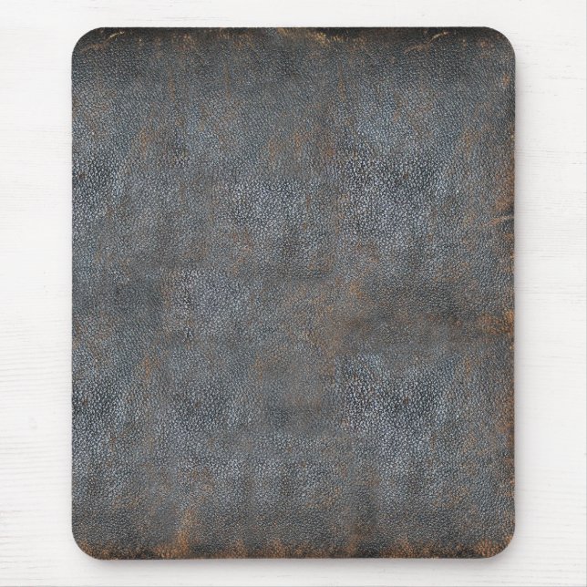 Worn Leather Look Antique Book Mouse Mat (Front)