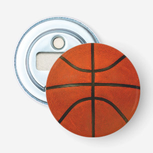 Worn Orange Basketball Bottle Opener