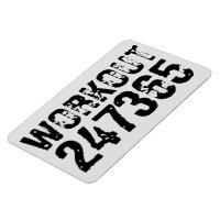 Worn out and scratched text Workout 247365 black