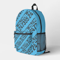 Worn out and scratched text Workout 247365 blue
