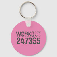 Worn out and scratched text Workout 247365 pink