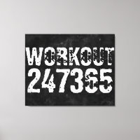 Worn out and scratched text Workout 247365 vintage