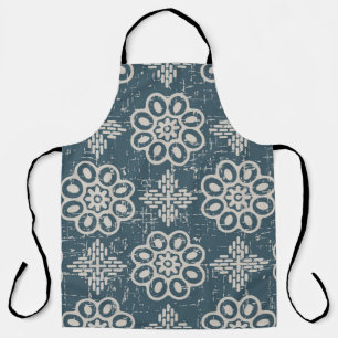 Worn out antique seamless background Round Curve C Apron
