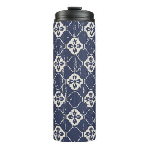 Worn Out Flowers: Vintage Seamless Thermal Tumbler