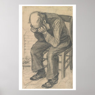 Worn Out  Vincent van Gogh Poster