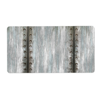 Worn Riveted Metal Grunge Textured