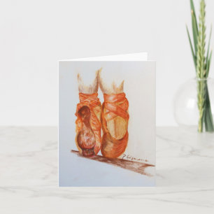 "Worn Slippers" Card