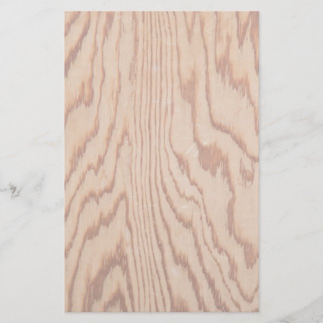 Worn wood grain stationery (Front)