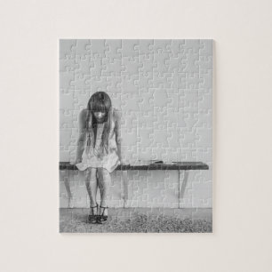 Worried Girl Jigsaw Puzzle
