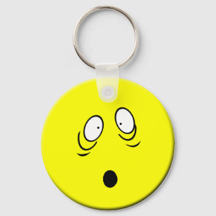 Worried Keychain