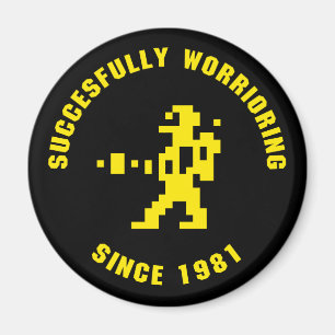 Worrior magnet - yellow