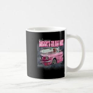 Worry Daddys On His Way Trump Coffee Mug