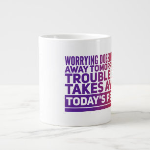 Worry Jumbo Mug
