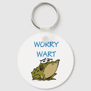 WORRY WART KEY RING