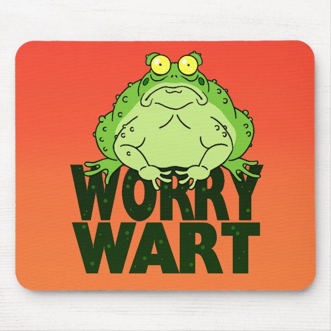 Worry Wart Mouse Mat (Front)