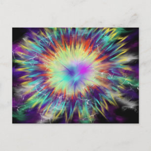 Worship Art Pink Aqua Blue Yellow 20th Oct 17 ESSL Postcard