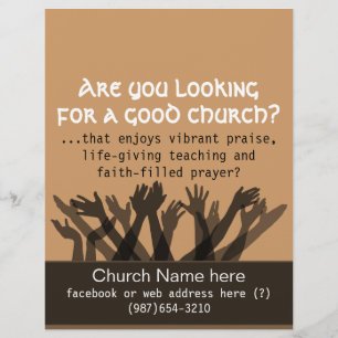 Worship meeting invite.Bible.Healing.Prayer.Church Flyer