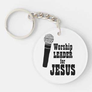 Worship Team Keychain Worship Leader for Jesus 