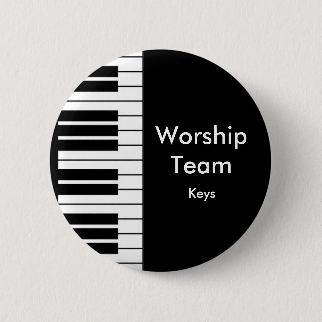 Worship Team, Keys badge (Front)
