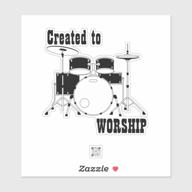 Worship Team  Sticker (Sheet)