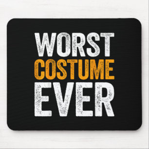 Worst Costume Ever Shirt Kids Halloween Costume Mouse Mat
