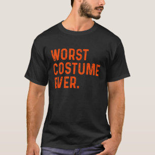 Worst Costume Ever  Vintage Halloween For Men Wome T-Shirt