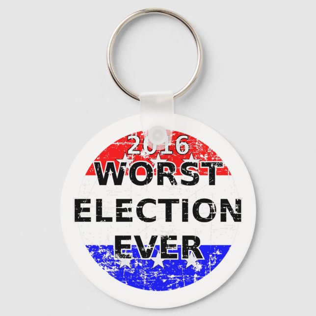 Worst Election Ever Key Ring (Front)