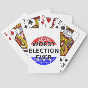 Worst Election Ever Playing Cards