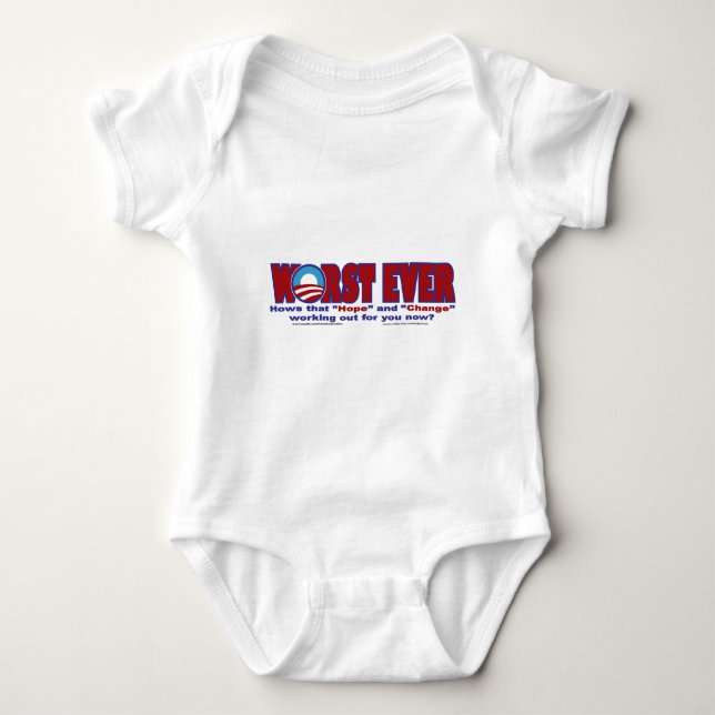 WORST-EVER BABY BODYSUIT (Front)