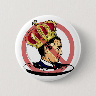 Worst Ever President Anti Bush Gear 6 Cm Round Badge