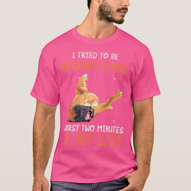Worst Two Minutes Of My Life-Boxer T-Shirt (Front)