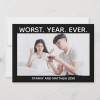 Worst Year Ever Dark Humour Christmas Funny Photo