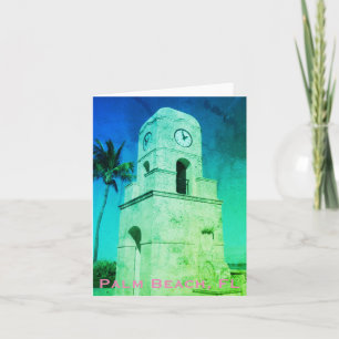 Worth Avenue Clock Tower - Palm Beach, FL Card
