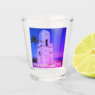Worth Avenue Clock Tower - Palm Beach, FL Shot Glass