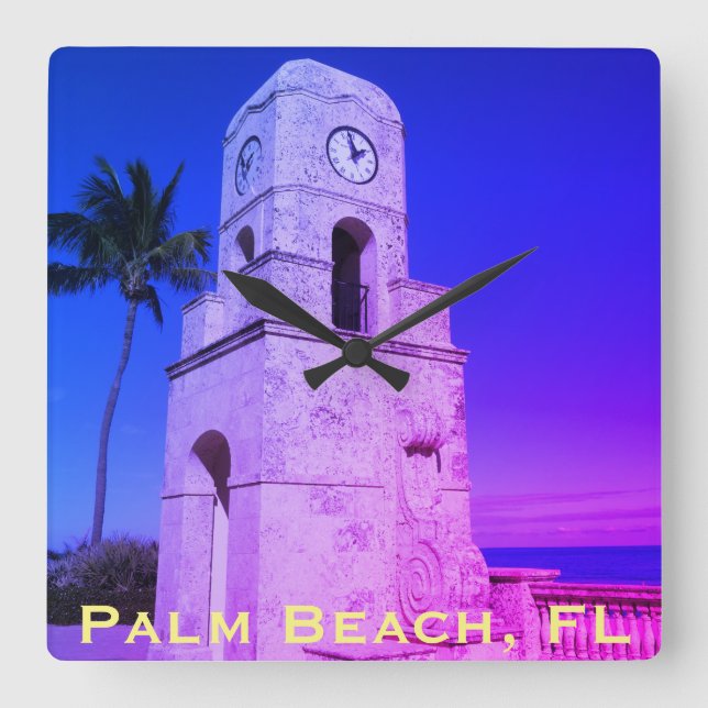 Worth Avenue Clock Tower - Palm Beach, Florida (Front)